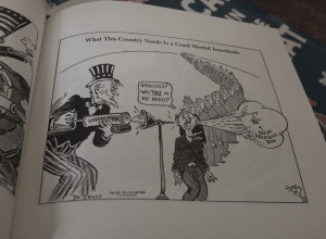 Cartoon dated June 11, 1942