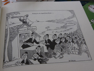 Cartoon dated February 13, 1942