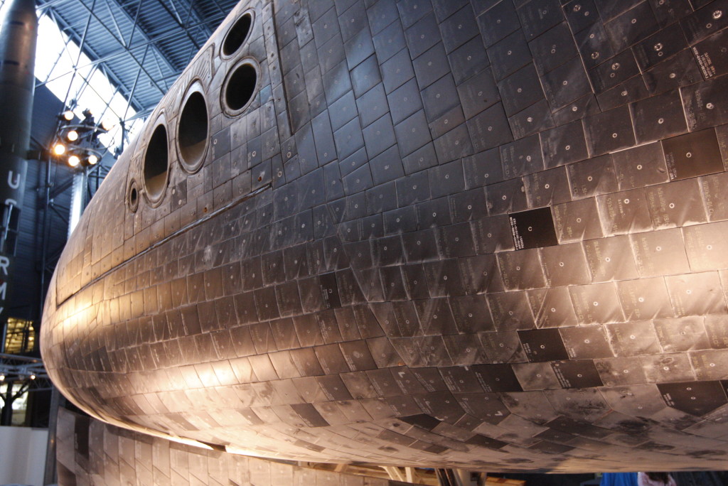Shuttle Discovery at the Smithsonian's Udvar-Hazy Air & Space branch, June 2015 