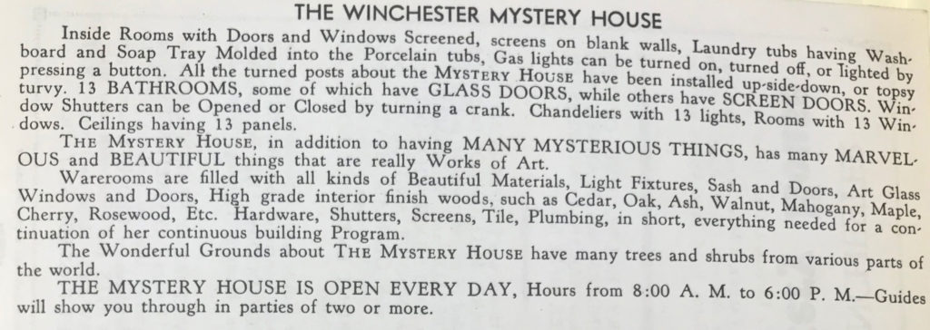 Clipping Winchester Mystery House